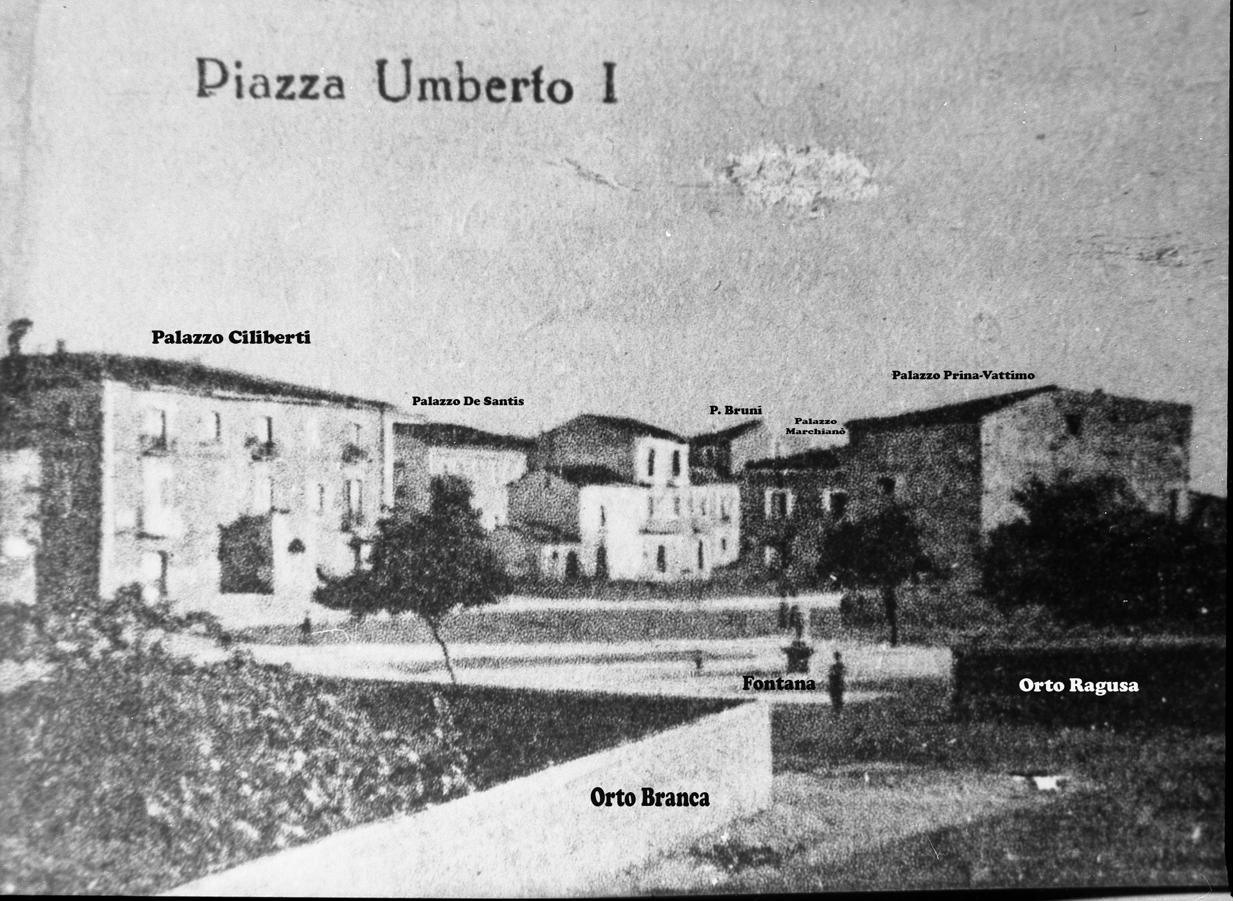 La Villa Comunale e l’Ina casa